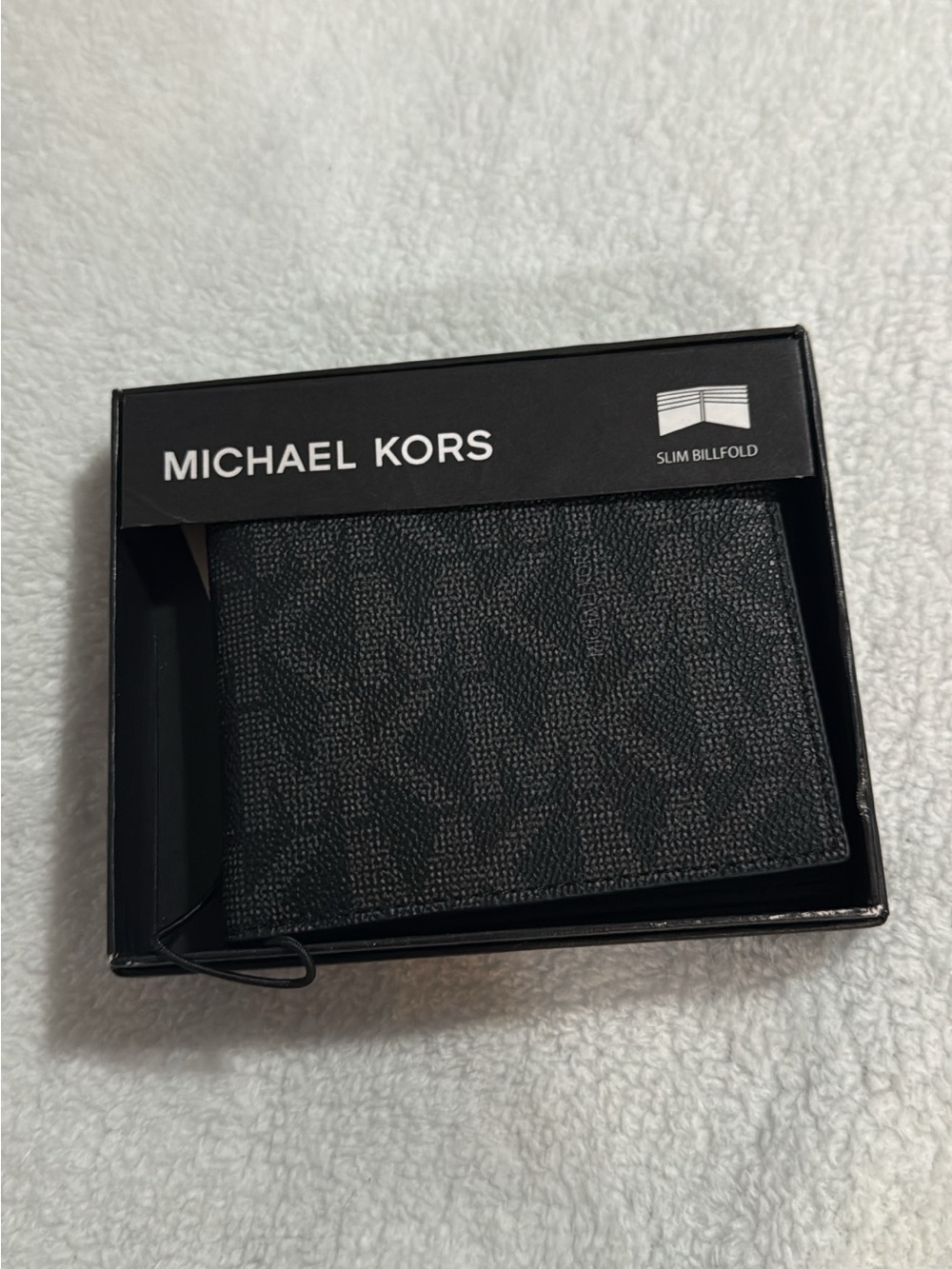 Michael Kors Black Slim Billfold Card Holder